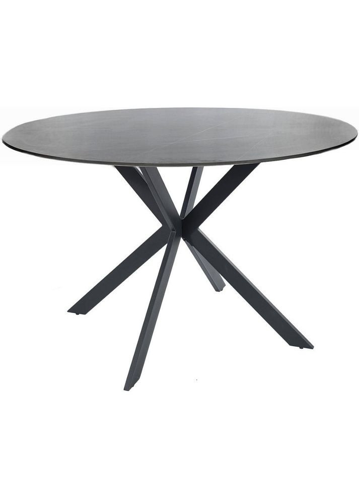 Стіл обідній TALIA сірий/чорний каркас д.120 TALIASZCFI120 Signal (372178264)