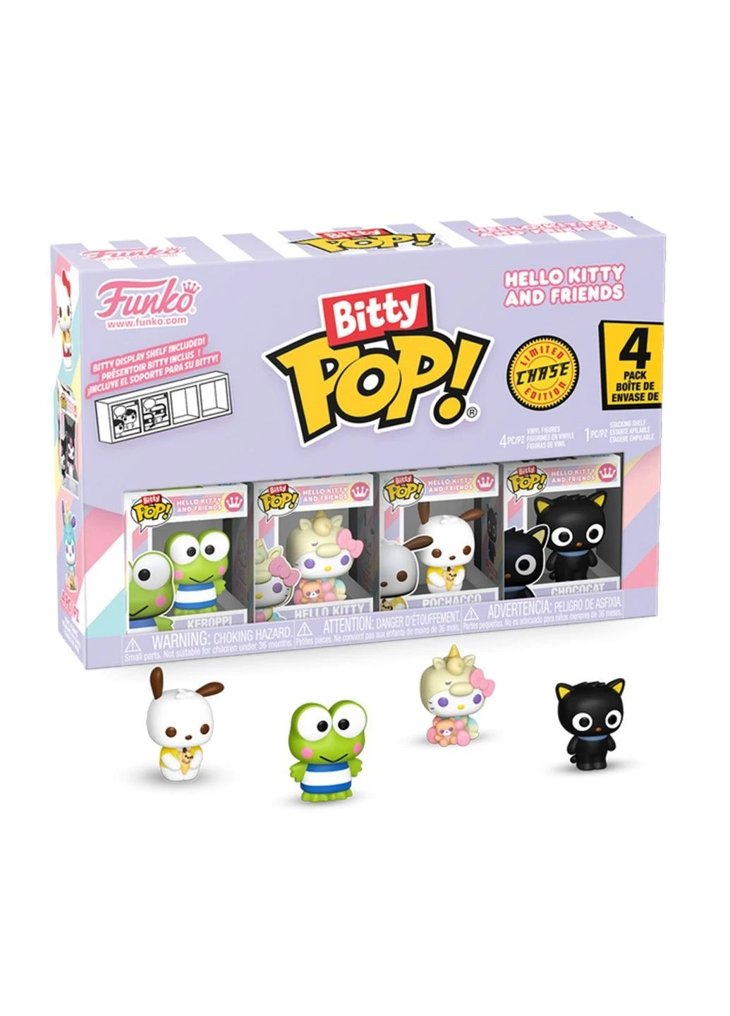Набір ігрових фігурок Bitty POP! - Кероппі (4 фігурки в асортименті) Funko (397298203)