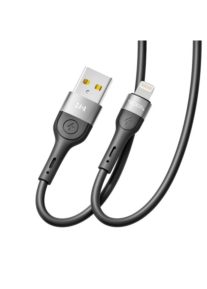 Зарядный кабель USB-Lightning для iPhone / Провода шнур юсб лайтнинг для зарядки айфона Apple устройств 2м Ridea (361065895)
