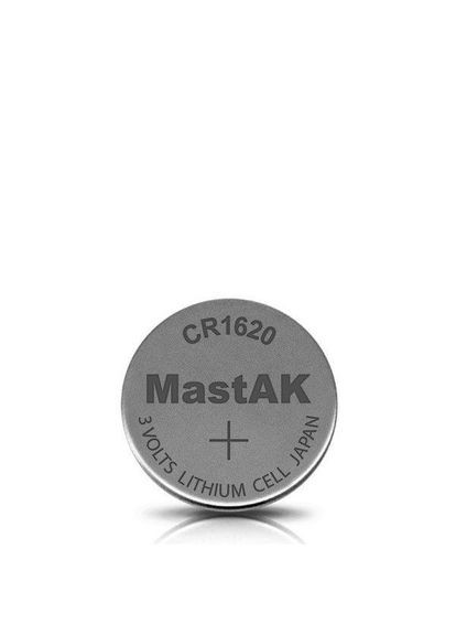 Дискова батарейка Lithium Cell 3V CR1620 Mastak (370779032)