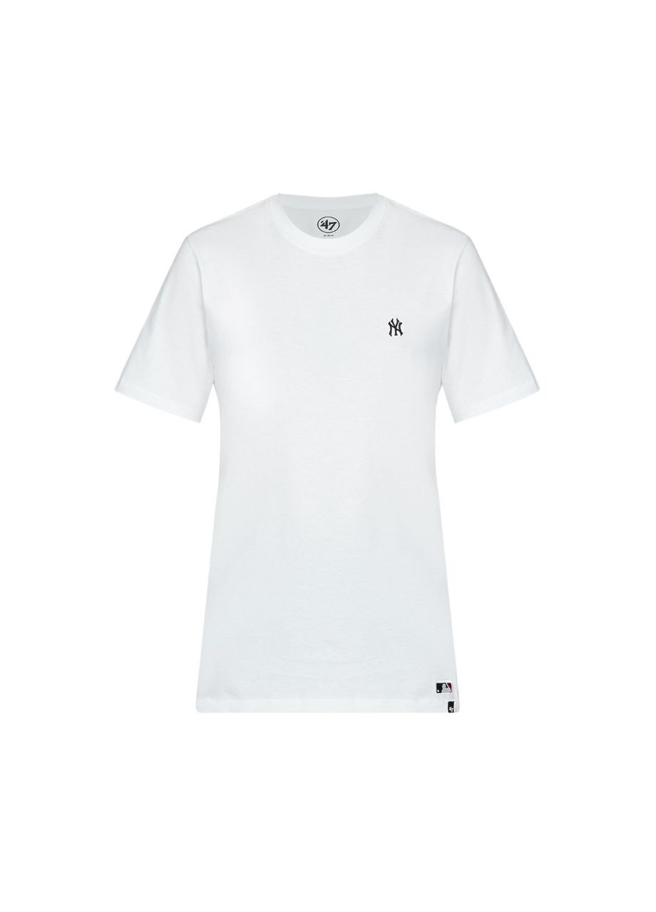 Біла футболка чоловіча new york yankees base runner 564977ww-fs 47 Brand