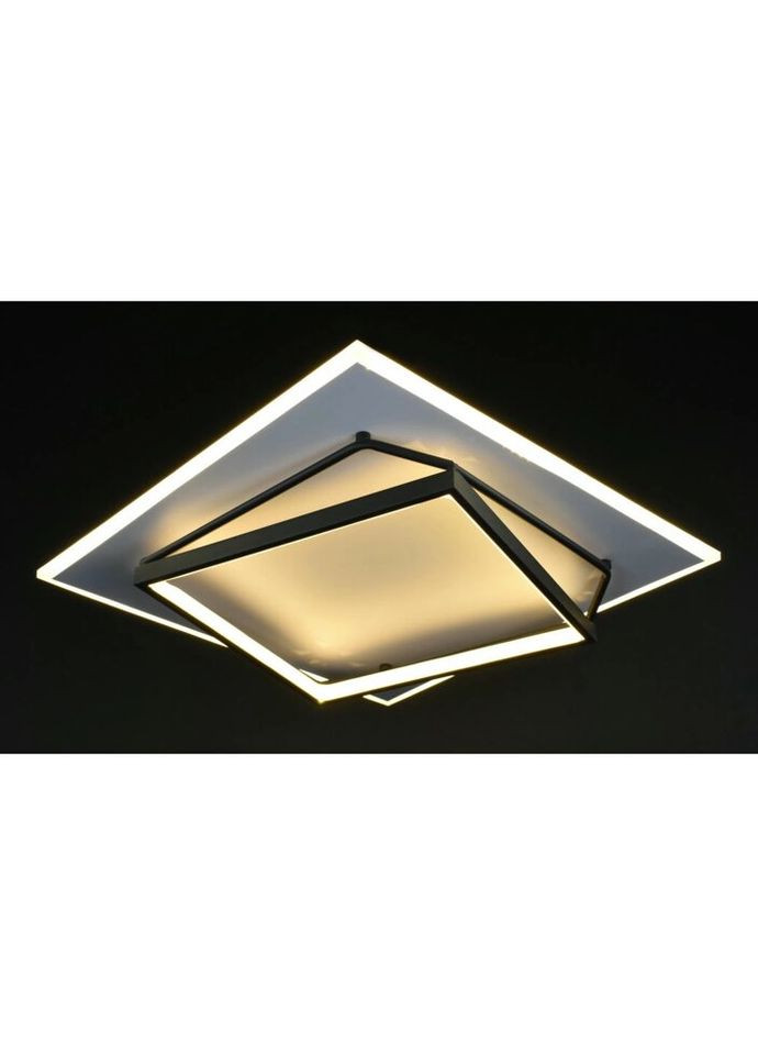 Люстра светодиодная потолочная LED светильник для квартиры на потолок лэд 27541 Белый 9х50х50 см. Sunnysky (324396705)