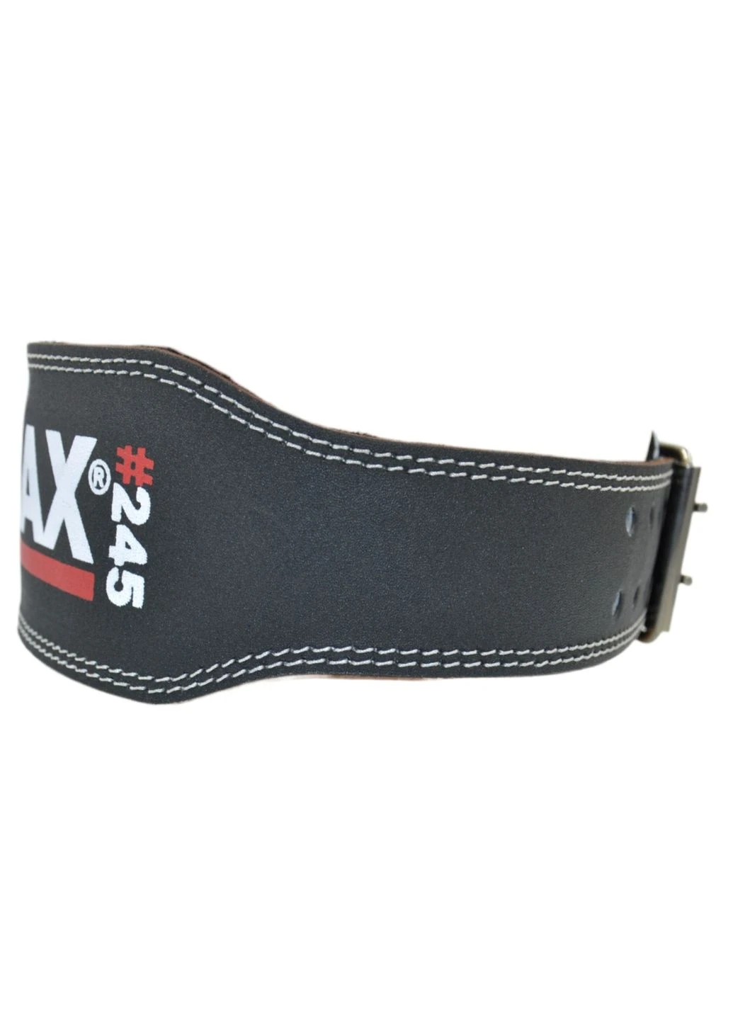 Пояс для важкої атлетики MadMax MFB-245 Full leather шкіряний Black Mad Max (389565643)