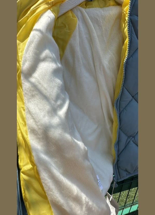 Голубая демисезонная куртка для девочки демисезонная на флисе в стиле next BabyStyle