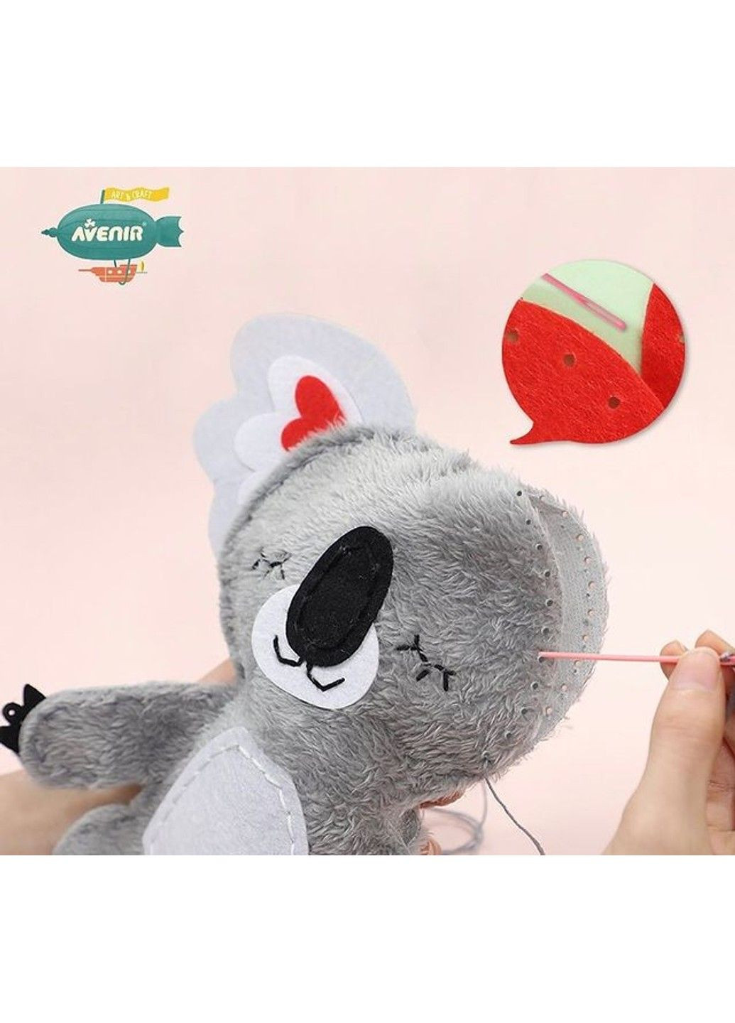 Набор для творчества шитье игрушки "Коала с сердечком" CH 201618 Avenir (297003059)