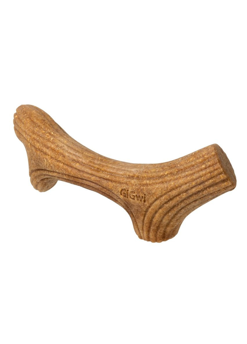 Іграшка для собак Рог жувальний Wooden Antler L 24 х 3,5 см Коричневий (2343) GiGwi (279565460)