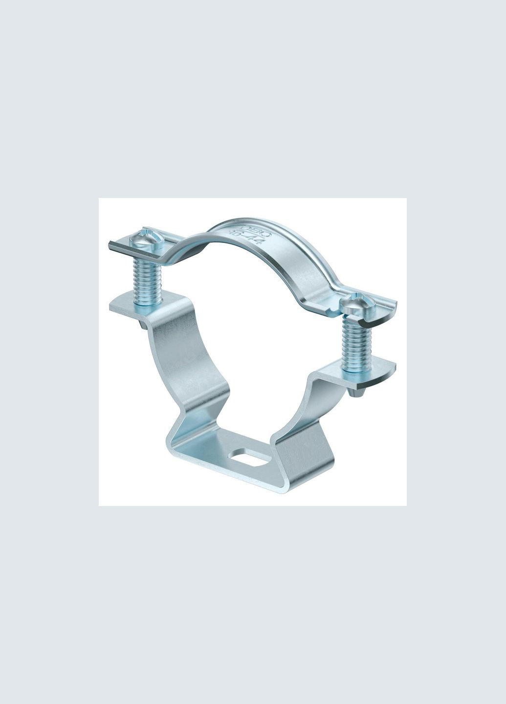 Двухсоставный хомут ⌀36-44 под дюбель c оцинкованной стали [1362780] OBO Bettermann (337145018)