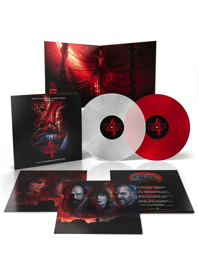 Виниловая пластинка Kyle Dixon & Michael Stein – Stranger Things 4: Volume 2 (Coloured Vinyl) 2LP (5051083184571) No Brand (364656303)