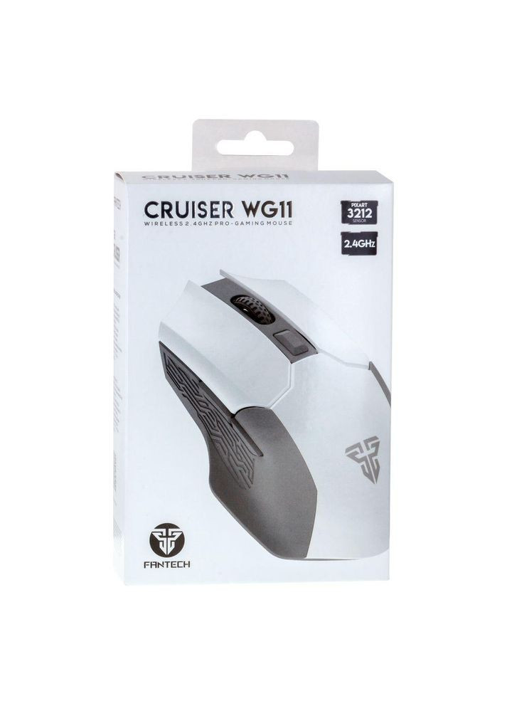 Игровая беспроводная блютуз USB Мышка WG11 Cruisre подключение 2.4G,чувствительностью с2400 DPI / 800 Fantech (340935585)