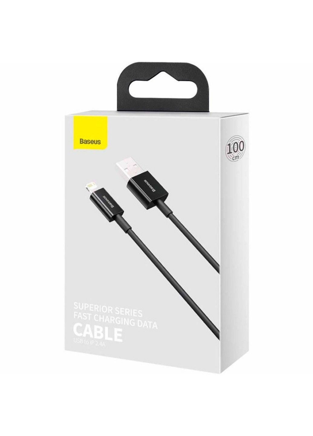 Дата кабель Superior Series Fast Charging Lightning Cable 2.4A (1m) (CALYS-A) Baseus (291879105)