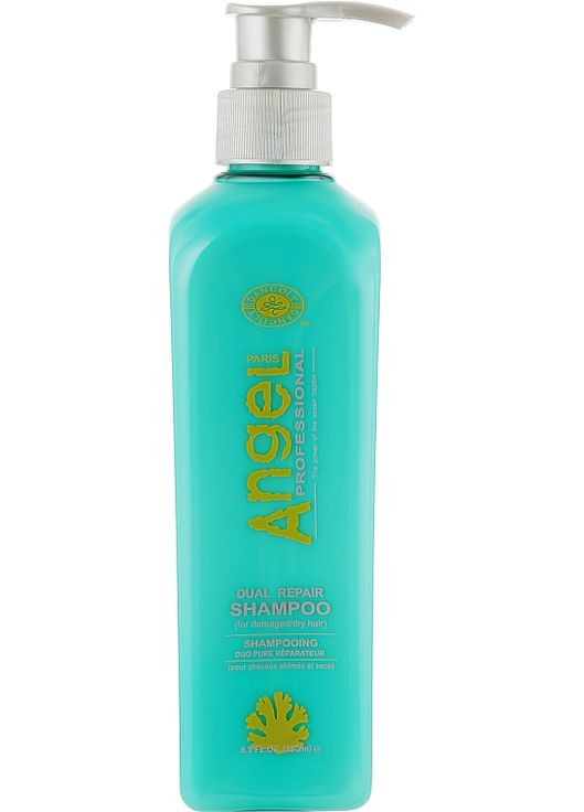 Шампунь для відновлення пошкодженого волосся Dual Repair Shampoo 250ml (777599-156138) Angel Professional (368740517)
