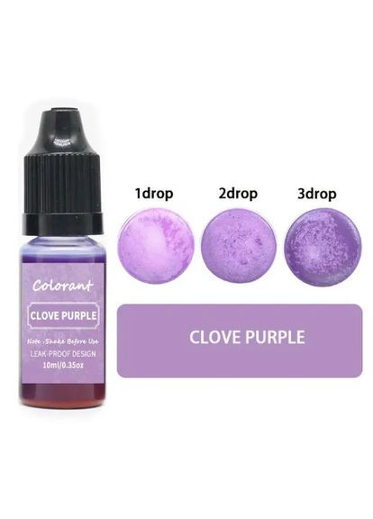 Рідкий барвник для свічок та мила 10 мл Лавандовий / Clove Purple Aroma (322169942)