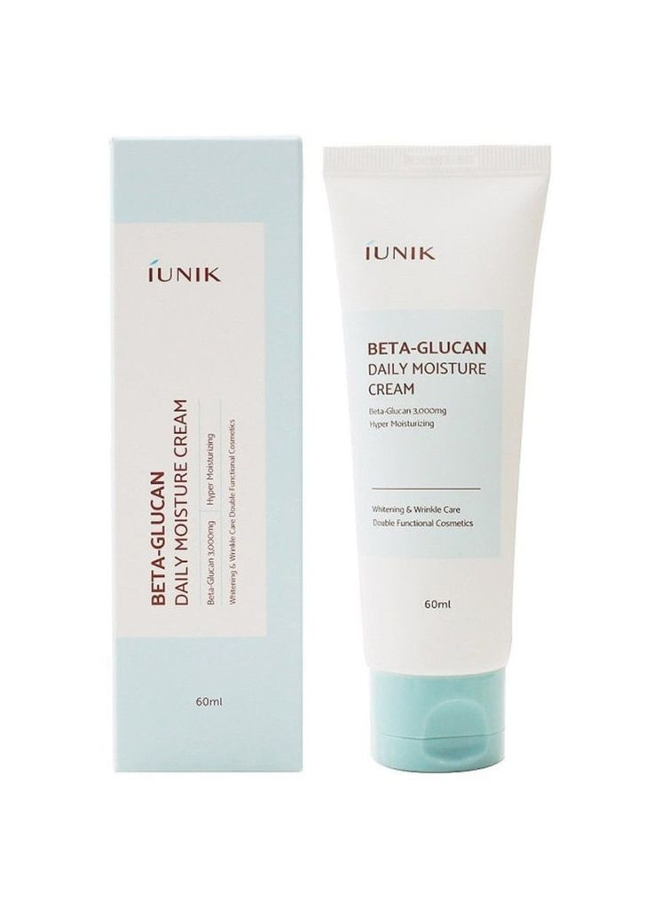 Увлажняющий крем с бета-глюканом Beta Glucan Daily Moisture Cream 60 ml Iunik (292131619)