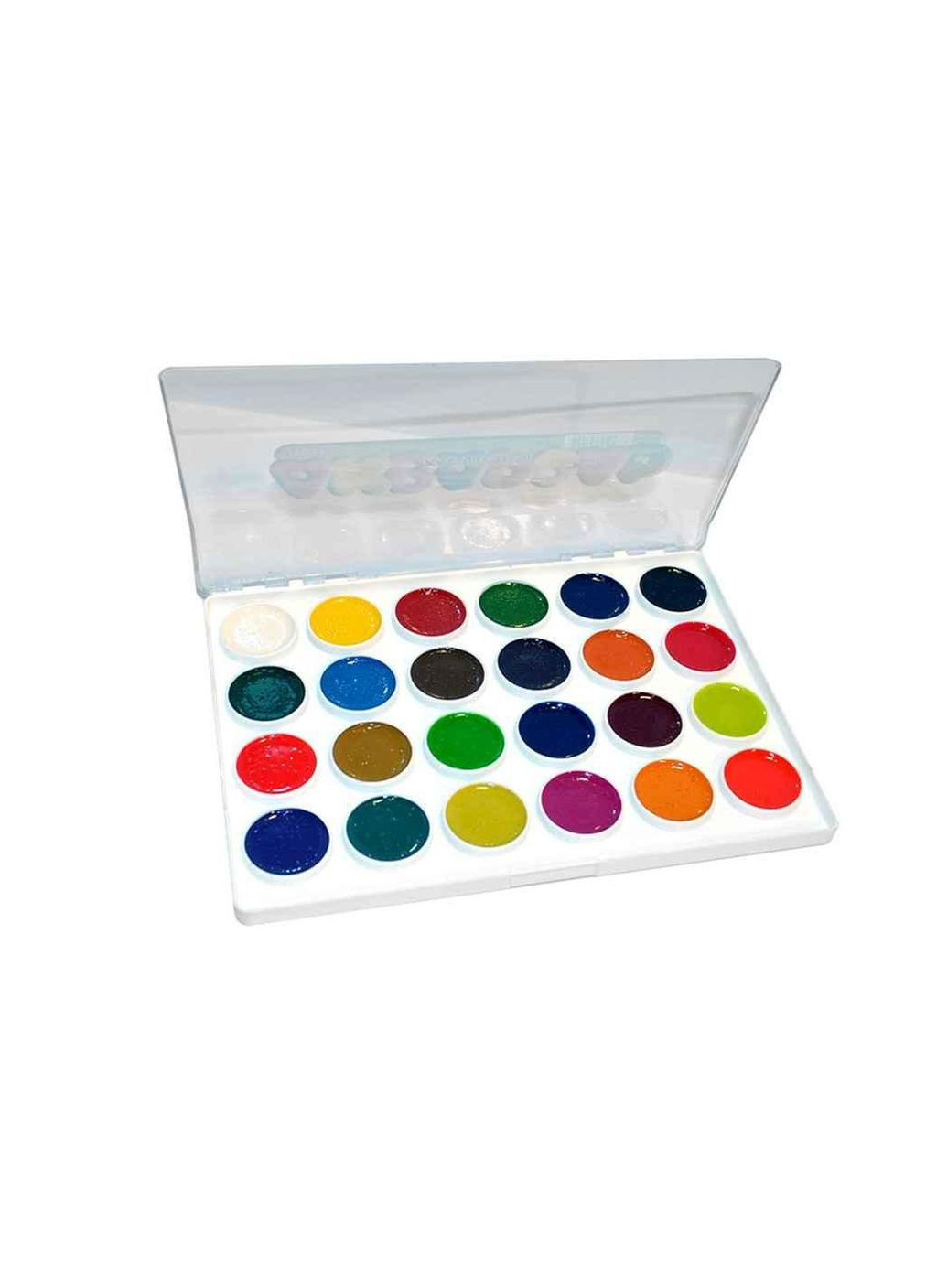 Краска акварельная 24цв. медов ПРОЗРАЧЕНИЕ ПЛАСТИК арт0724 ТМ Люкс Колор (323216320)