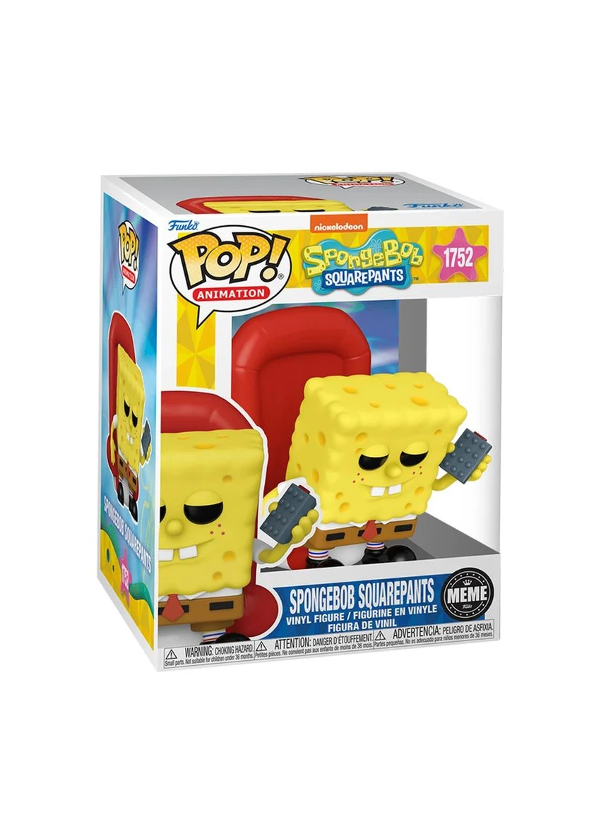 Ігрова фігурка Funko POP! Губка Боб Мем Ight Imma Head Out вініл 9,6 см чібі No Brand (400879158)