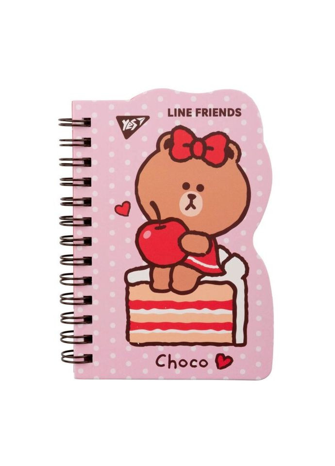 Блокнот Line Friends Choco 151808 60 листів Yes (335585775)