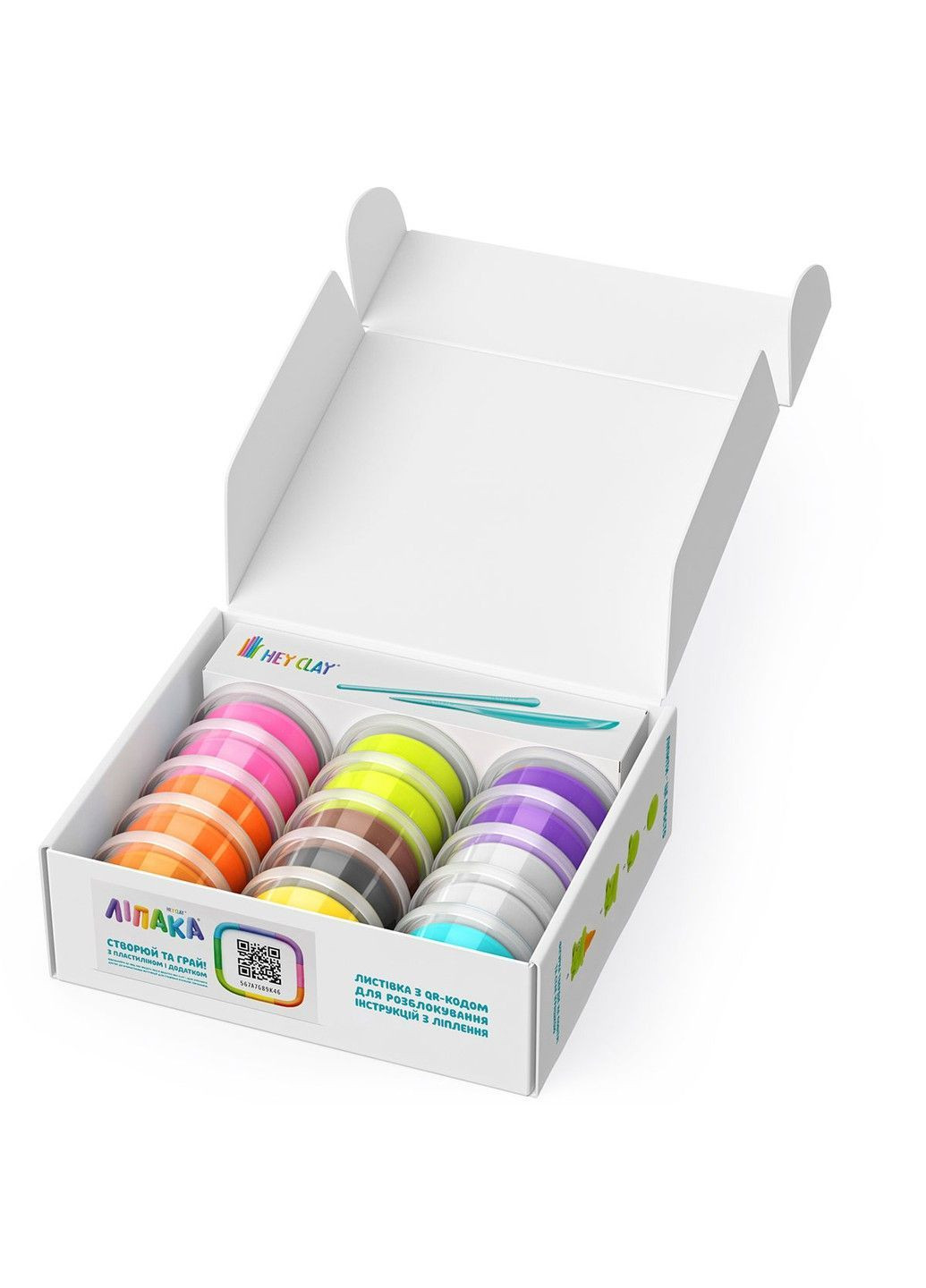 Меганабор самостоятельно твердеющего пластилина Липака – Файные мороженая Lipaka (364237646)