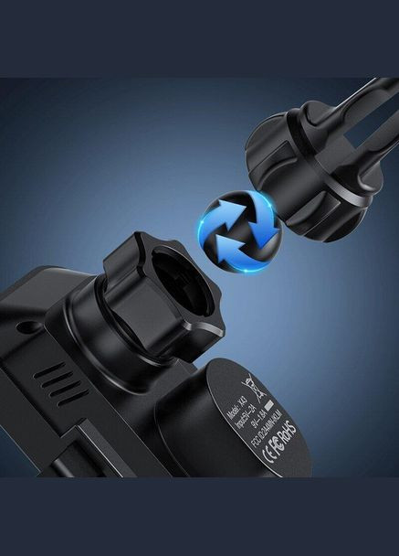 Автодержатель X43 15W Car Holder Wireless Charger Black Awei (302293694)