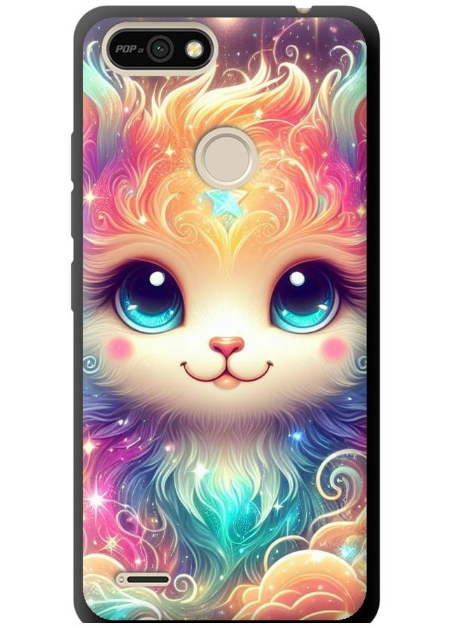 TPU чехол 'Сказочный котенок' для Endorphone Tecno Pop 2F B1F (275461072)