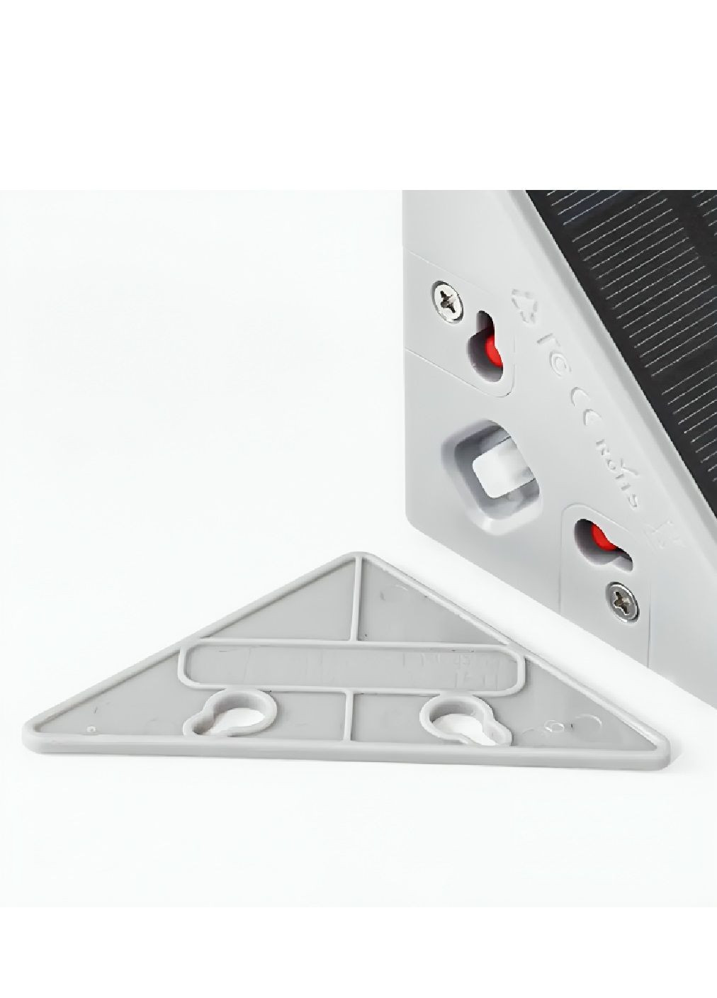 Комплект набор угловых фонарей светильников с работой от солнечной батареи на ступеньки лестницу 13 LED 4 штуки (480734-Prob) Unbranded (341382530)