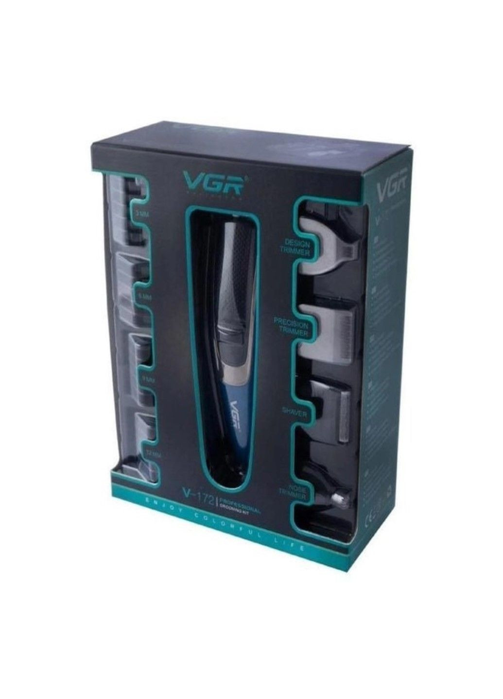 Машинка для стрижки волос беспроводная с насадками V 172 5W VGR (278643294)