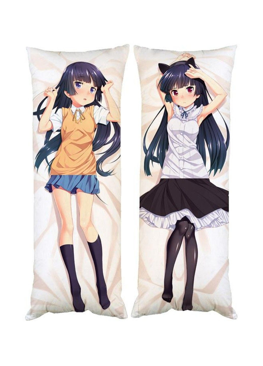 Подушка дакимакура Рури Гоко Куронэко декоративная ростовая подушка для обнимания двусторонняя No Brand (328314437)