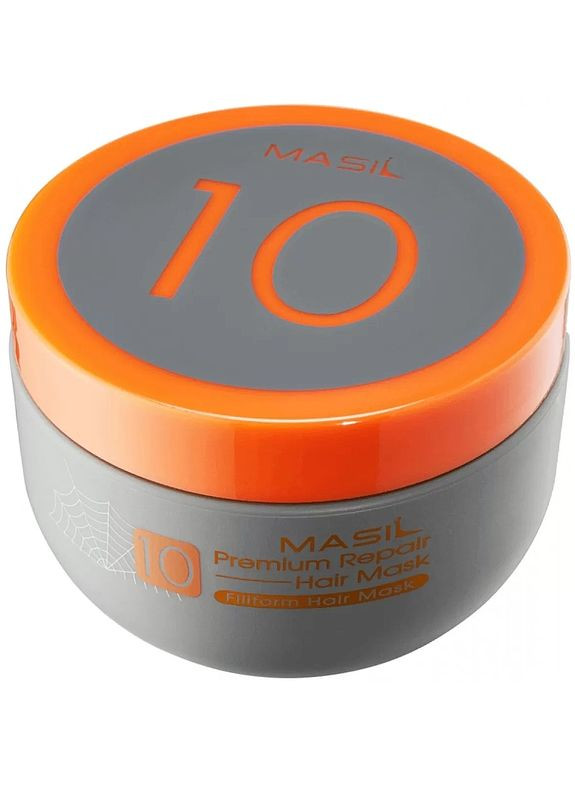 Маска для волосся відновлювальна 10 Premium Repair Hair Mask 300ml (2-996530) MASIL (369796960)