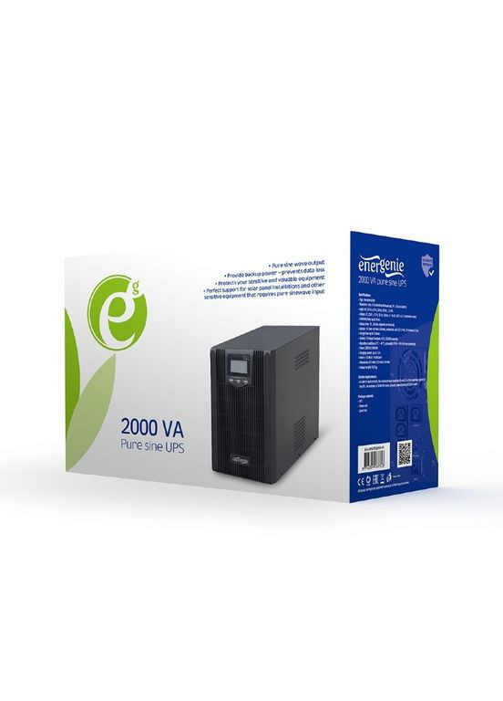 Источник бесперебойного питания EGUPS-PS2000-01 2000VA, Line Int., AVR, 3xIEC, металл EnerGenie (314776098)