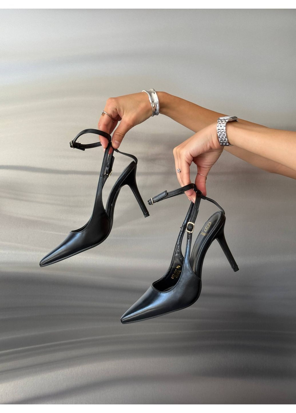 Черные черные босоножки Helen