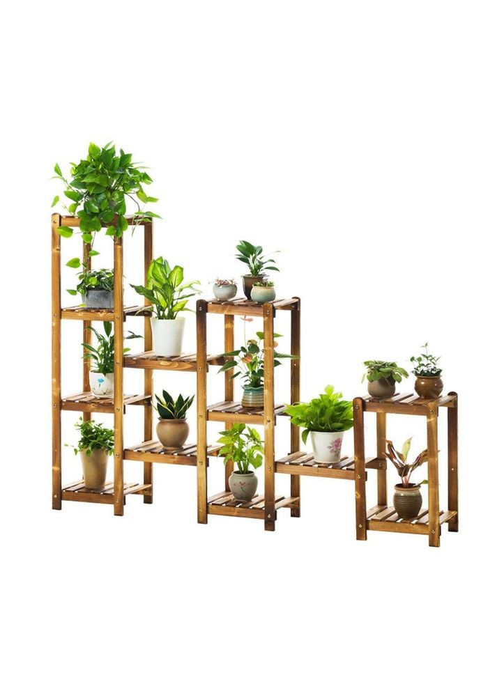 Підставка для квітів з дерева Анмас мускат (ЦВТ-006507) No Brand (328227646)