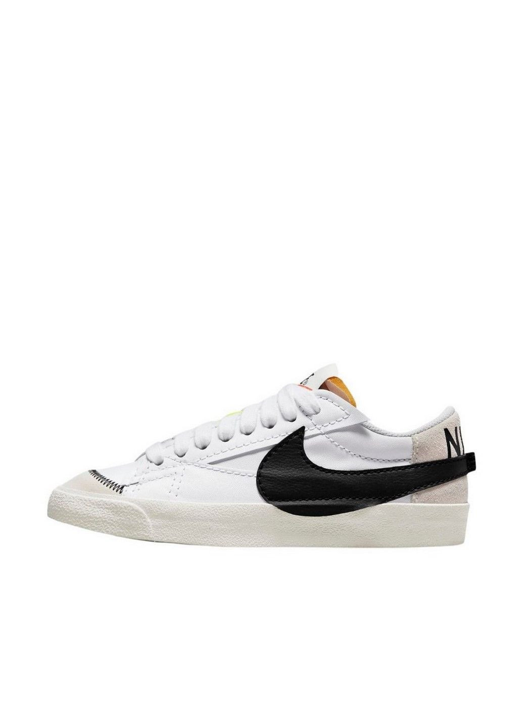 Білі осінні кросівки w blazer low `77 jumbo dq1470-101 Nike