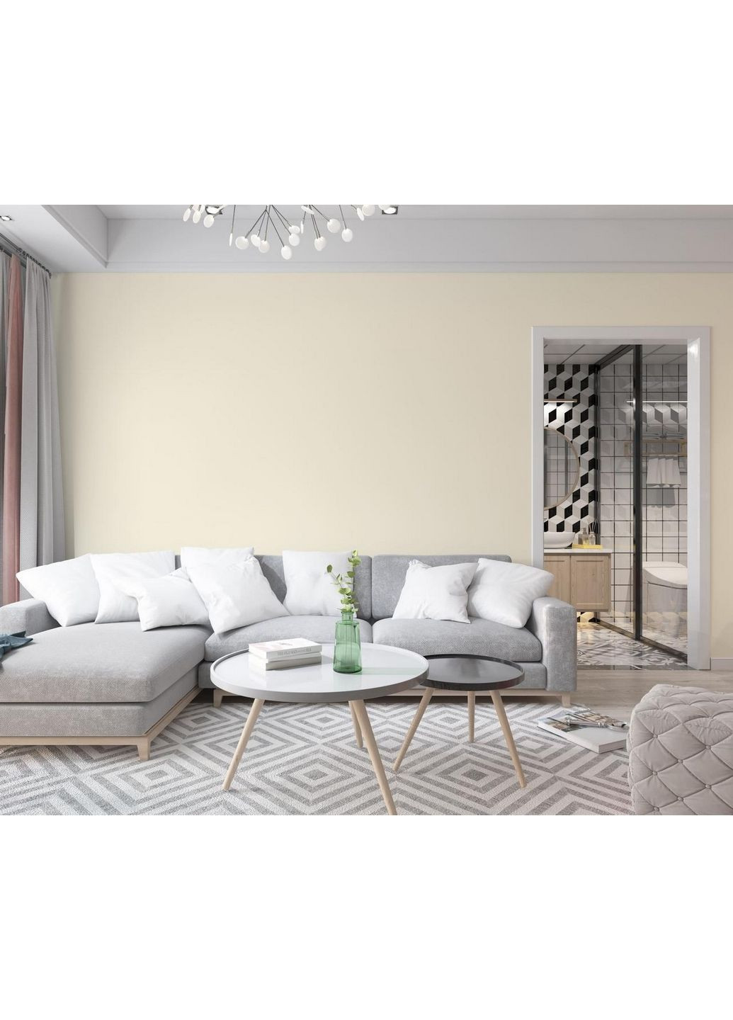 Інтер'єрна латексна фарба 0505-Y30R 5 л SkyLine (283326099)