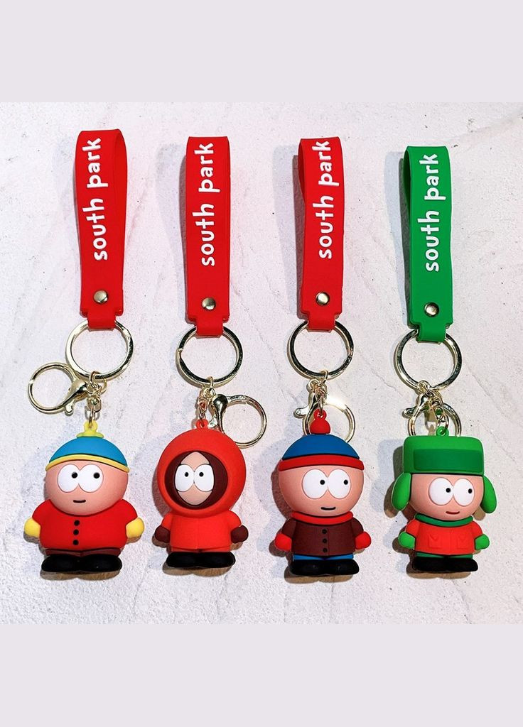 Южный парк брелок Кенни South Park Саус парк силиконовый брелок для ключей креативная подвеска 5,9 см Shantou (290012009)