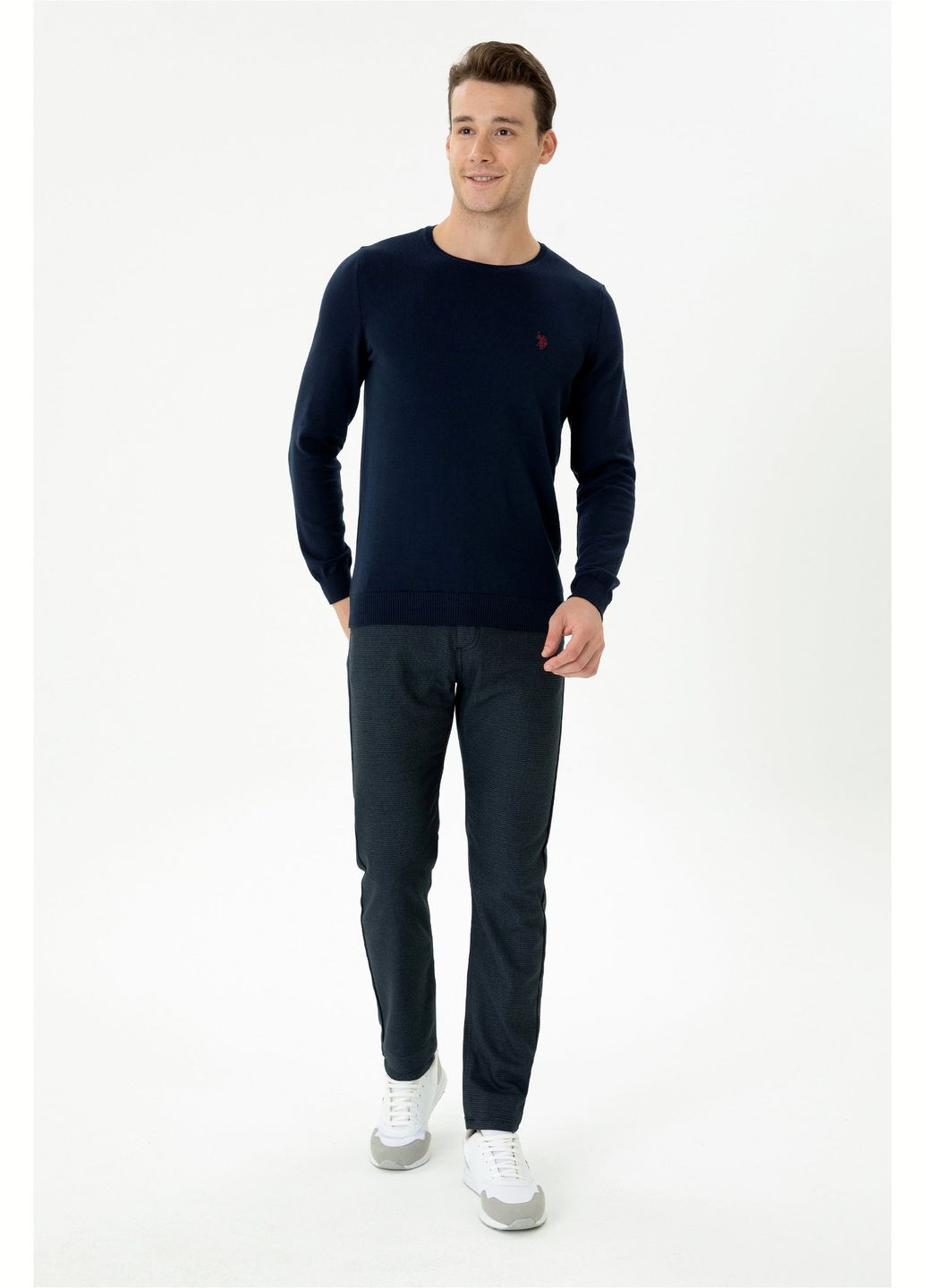 Темно-синие брюки U.S. Polo Assn.