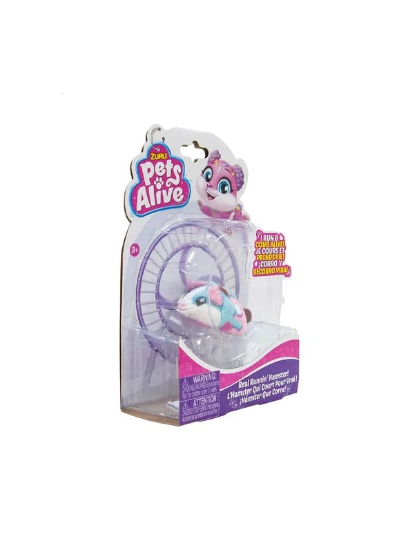 Интерактивная мягкая игрушка PETS ALIVE - ХОМЯЧОК Pets & Robo Alive (382901240)