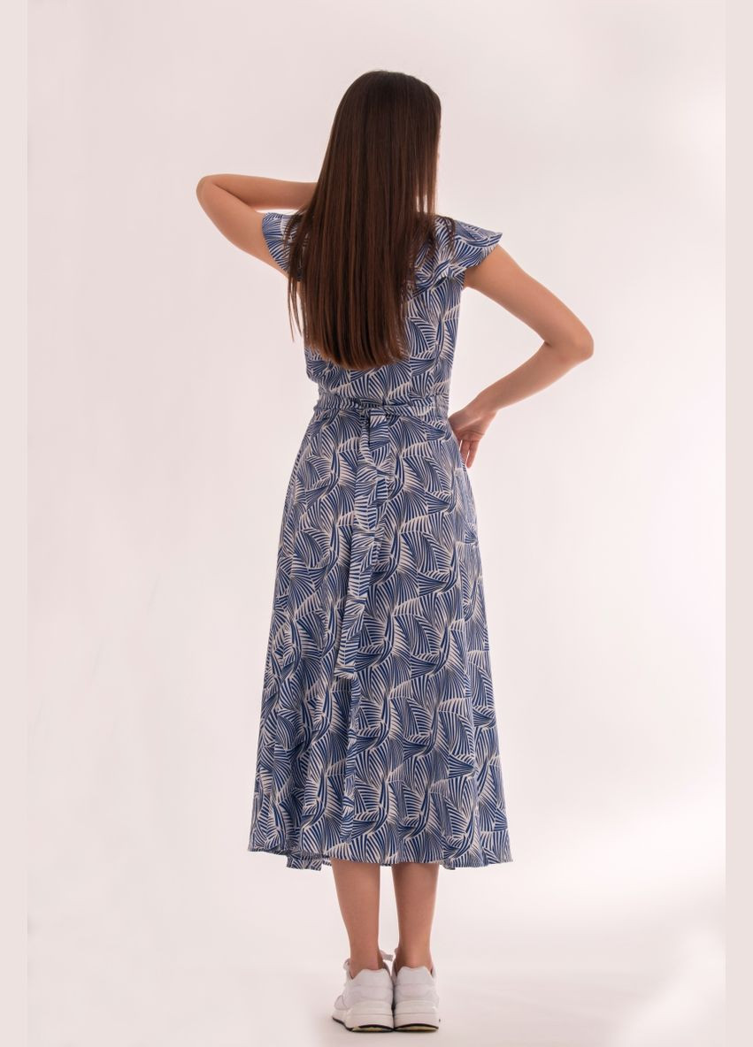 Синя святковий, повсякденний, коктейльна, вечірня сукня "fantastic freedom" No Brand