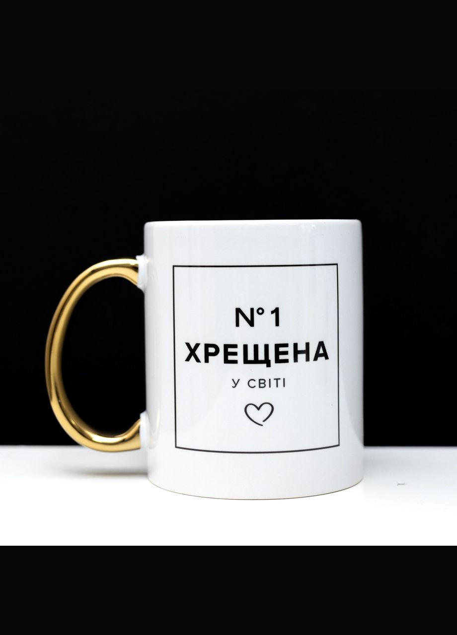 Чашка "Крестная №1 в мире" 330 мл. No Brand (339043173)