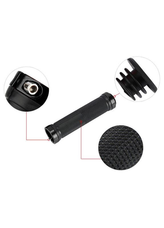 Резиновые грипсы 0804004 Black ручки для руля велосипеда West Biking (342118518)