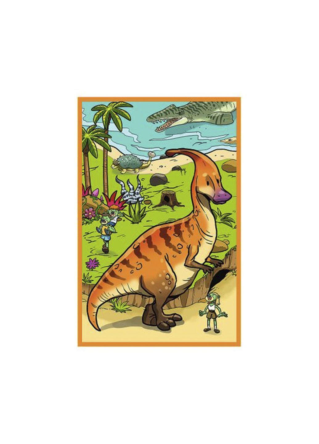 Пазл Трефлики в мире динозавров, 80х3 цвет разноцветный CB-00289370 Trefl (370369860)