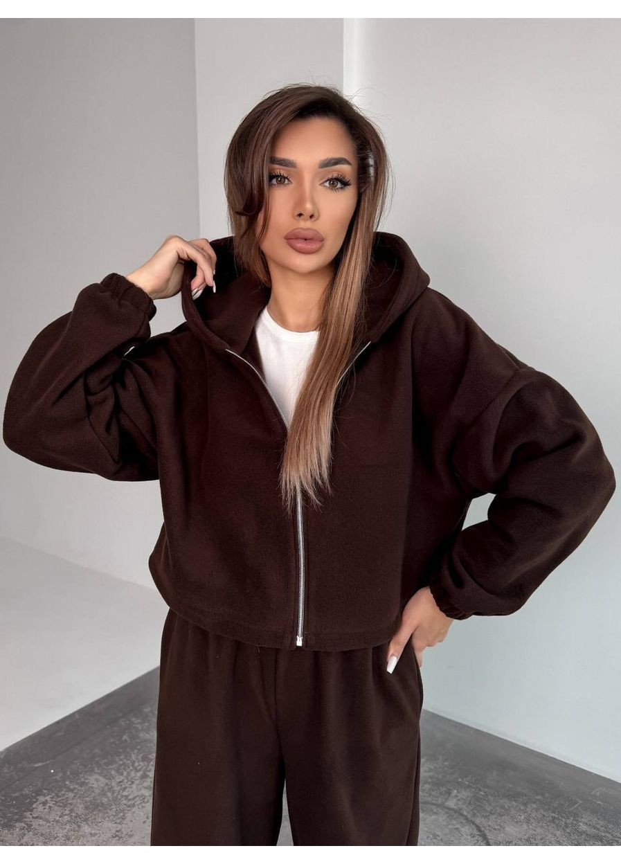 Жіночий флісовий спортивний костюм FINO Mode (369339566)