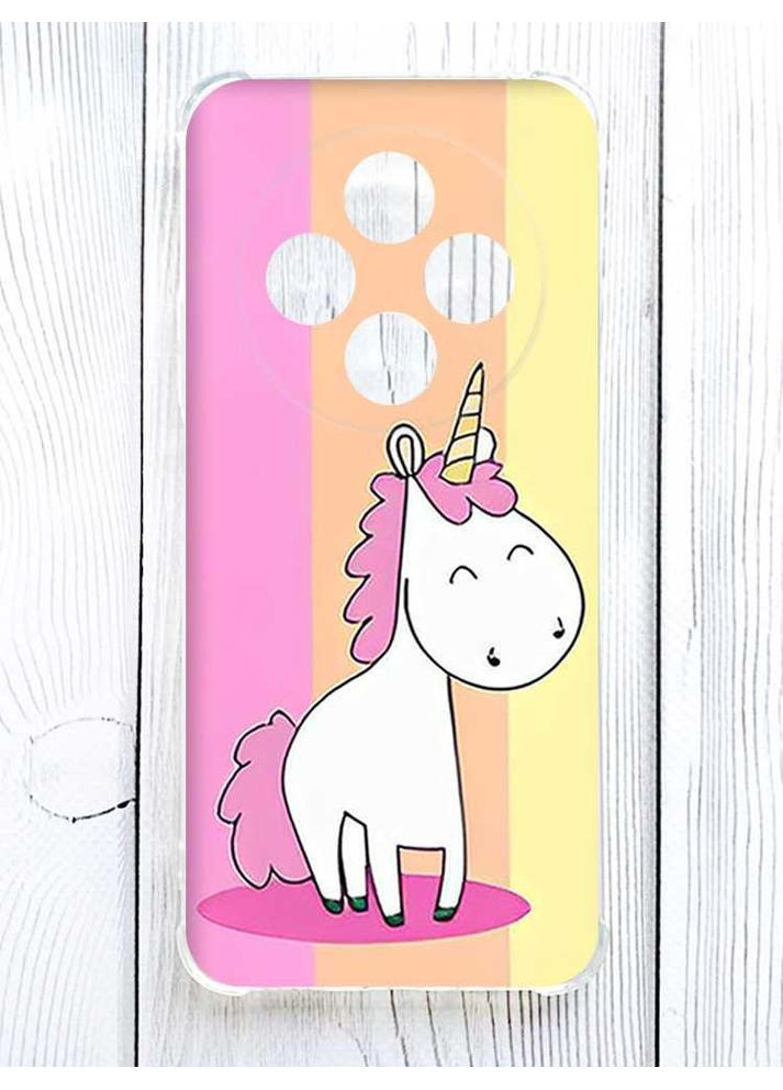 Чохол з потовщеними кутами на Xiaomi Redmi 14C / Poco C75 Єдиноріг (принт 104) Creative (355398821)