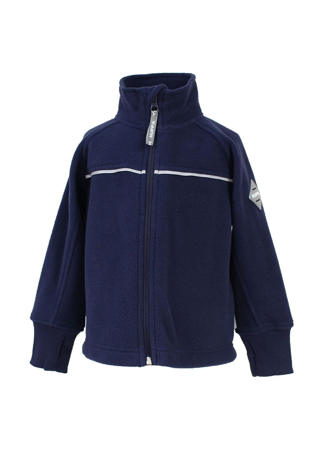 Темно-синя кофта bennie, фліс, р.92, темно-синій () Huppa 15610000-00086-092