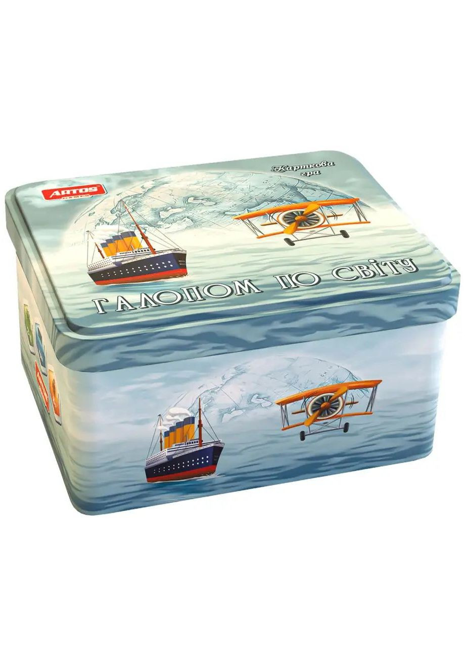 Гра настільна Галопом по світу карткова (GAG10070) Artos Games (364112132)