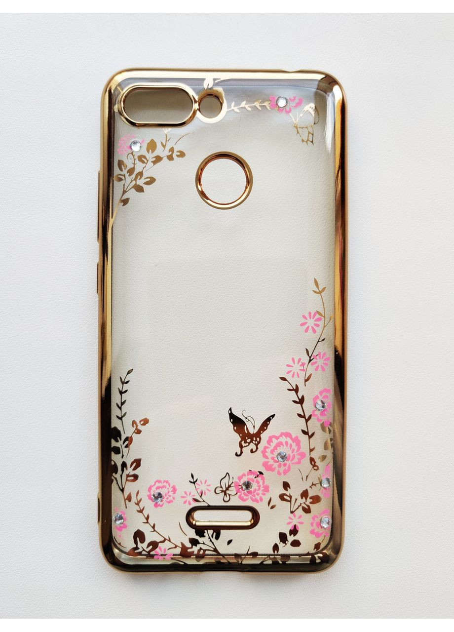 Тонкий силіконовий чохол для Redmi 6 Золотистий Xiaomi (368831792)