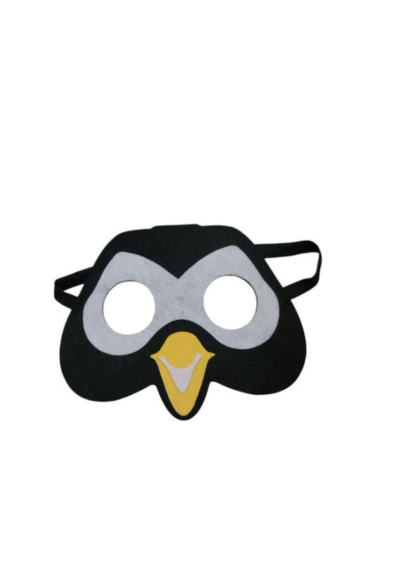 Детская маска Пингвин из фетра one size разноцветный Jannet Маска (317242197)