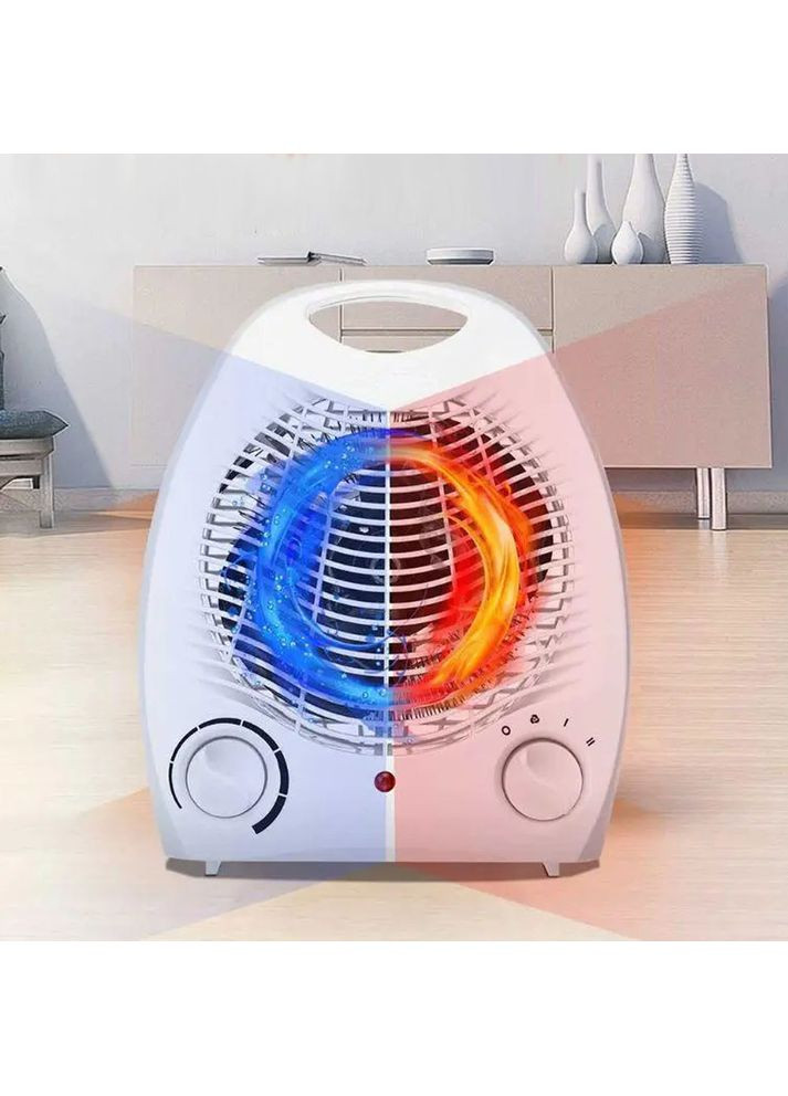 Тепловентилятор-дуйка з 3 режимами, 2000 Вт MS 5901 / Електрообігрівач для дому Domotec (370625466)