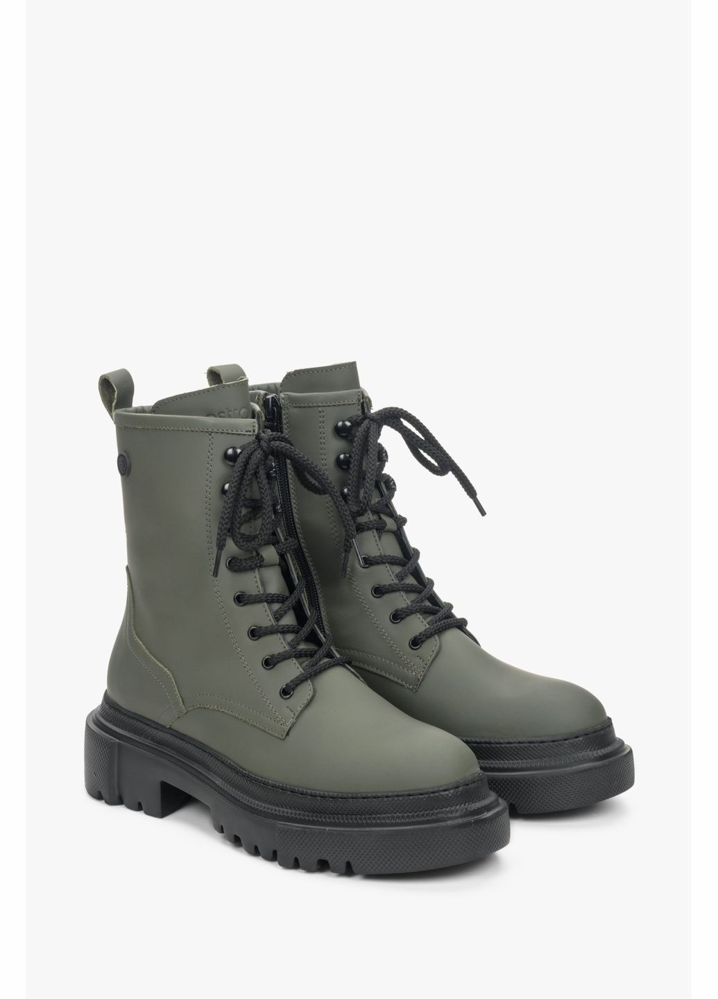 Черевики, колір зелений Estro (326404499)