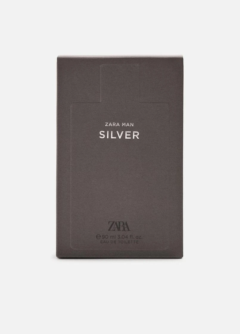 Мужские духи SILVER Зара 90 мл. В индивидуальной упаковке. Zara (307289343)