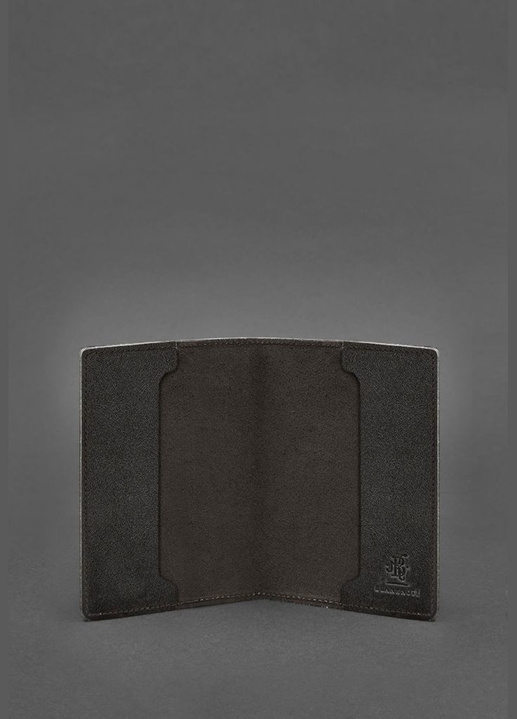 Кожаная обложка для удостоверения офицера 9.0 темно-коричневая (A-027700) BlankNote (329186808)