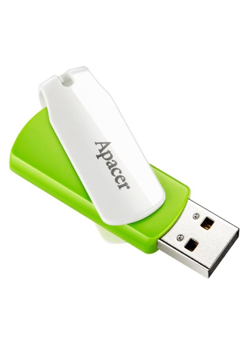 Флеш-накопичувач USB 2.0 32Gb Green (AP32GAH335G-1) Apacer AH335 (325422328)